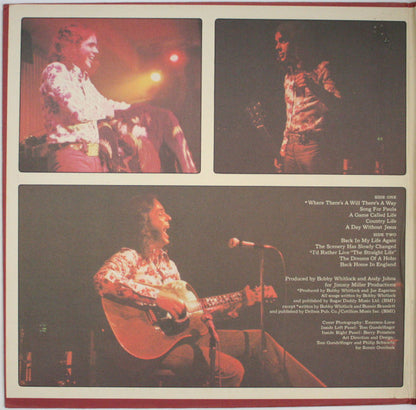 Bobby Whitlock : Bobby Whitlock (LP,Album,Stereo)