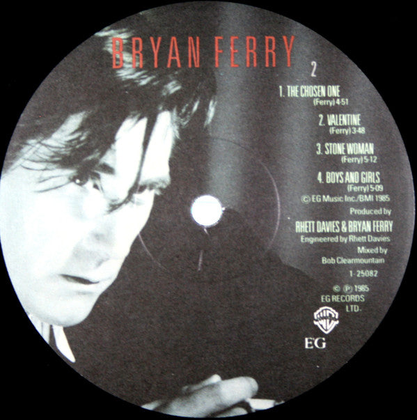 Bryan Ferry : Boys And Girls (LP,Album)