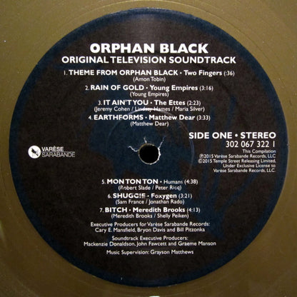 Various : Orphan Black (Original Television Soundtrack) (LP,Album,Limited Edition)