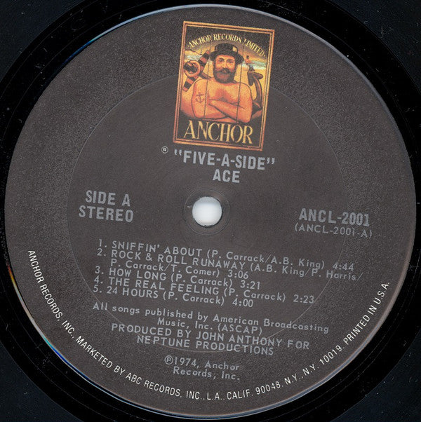 Ace (7) : Five-A-Side (LP,Album)