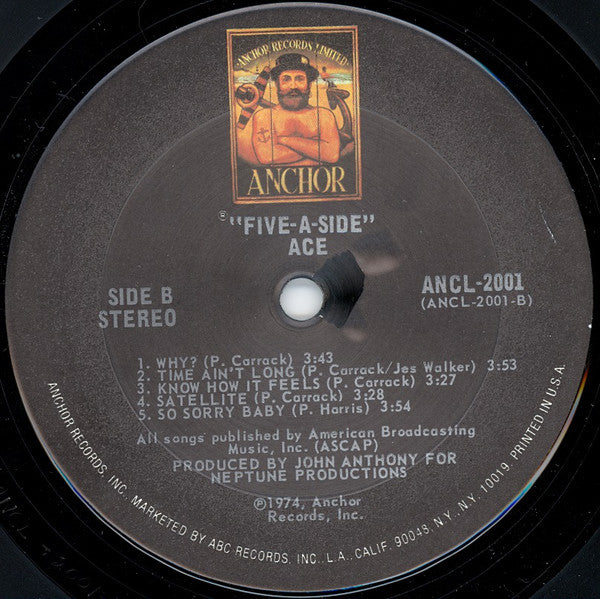Ace (7) : Five-A-Side (LP,Album)