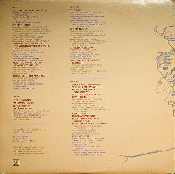 Diana Ross : All The Great Hits (LP,Compilation)