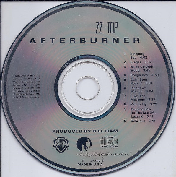 ZZ Top : Afterburner (Album)