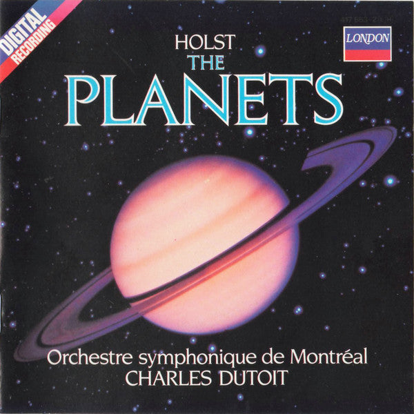 Gustav Holst, Orchestre symphonique de Montréal, Charles Dutoit : The Planets (Album,Club Edition,Repress)