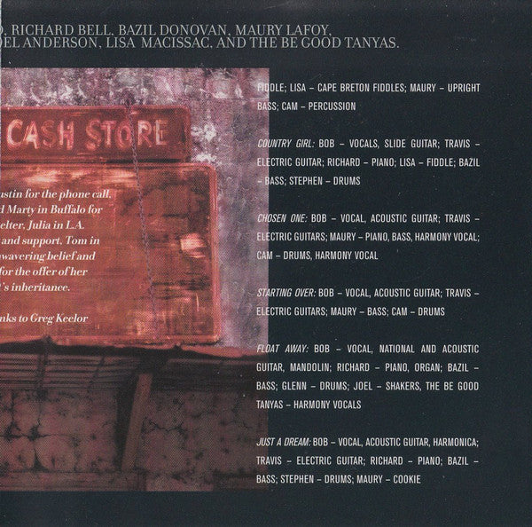 Bob Egan : The Promise (Album)