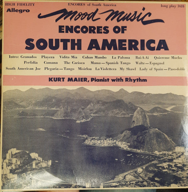 Kurt Maier : Encores Of South America (LP,Album,Mono)