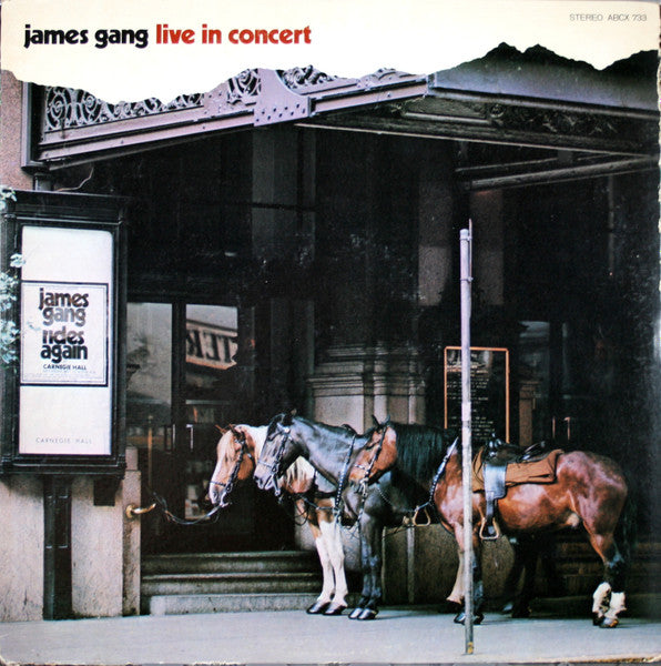 James Gang : Live In Concert (LP,Album)
