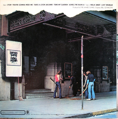 James Gang : Live In Concert (LP,Album)