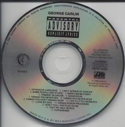 George Carlin : Parental Advisory: Explicit Lyrics (Album)