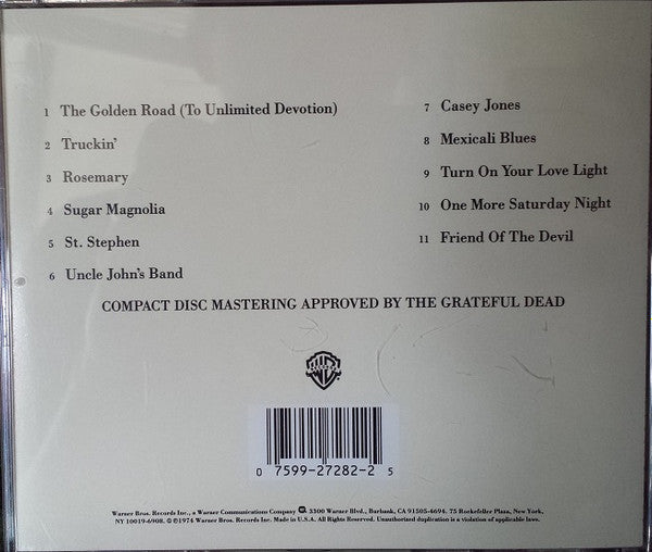 Grateful Dead, The : The Best Of "Skeletons From The Closet" (Compilation,Reissue,Remastered)