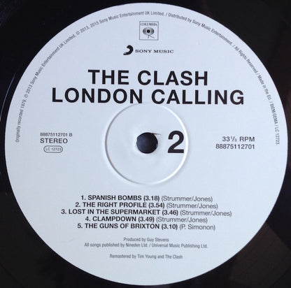 Clash, The : London Calling (LP,Album,Reissue,Remastered)