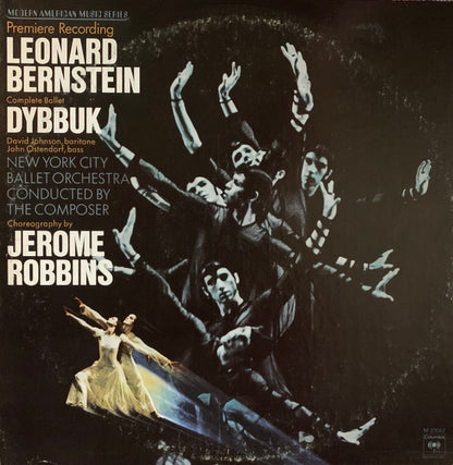 Leonard Bernstein, David Johnson (49), John Ostendorf, New York City Ballet Orchestra Conducted By The Composer  Choreography By  Jerome Robbins : Dybbuk (Complete Ballet) (LP,Album,Stereo)
