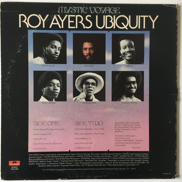 Roy Ayers Ubiquity : Mystic Voyage (LP,Album)