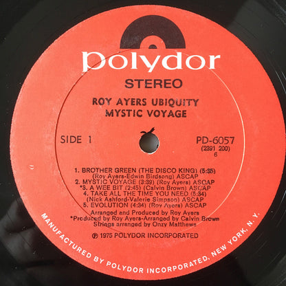 Roy Ayers Ubiquity : Mystic Voyage (LP,Album)