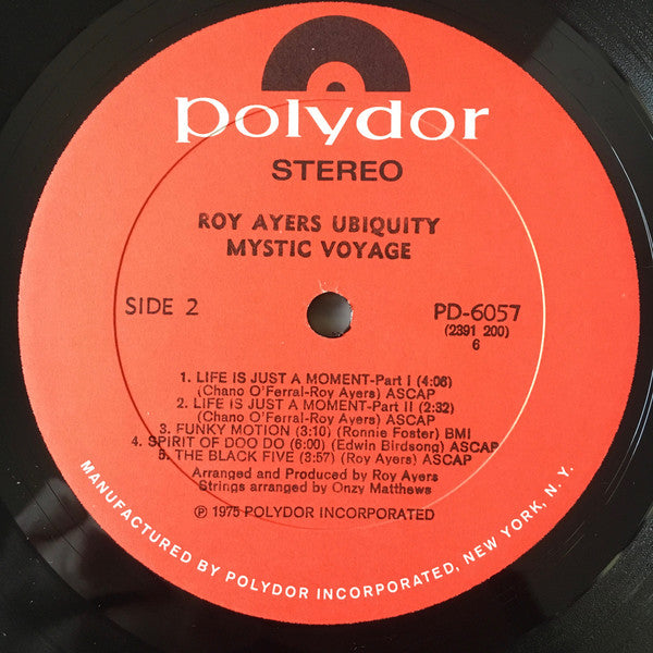 Roy Ayers Ubiquity : Mystic Voyage (LP,Album)