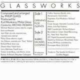 Philip Glass : Glassworks (LP,Album)