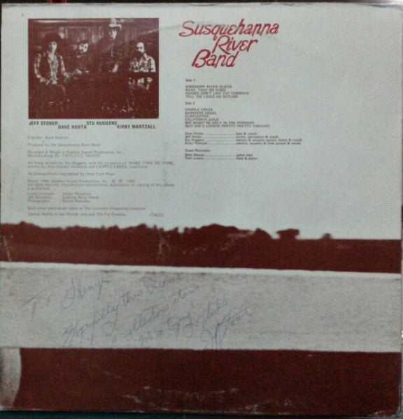 Susquehanna River Band : Susquehanna River Band (LP,Album)