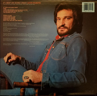 Leon Everette : If I Keep On Going Crazy (LP,Album)