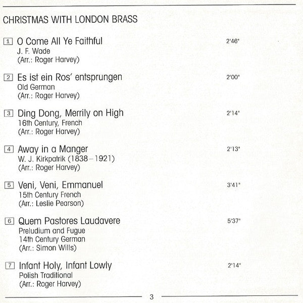 London Brass : Christmas With London Brass (Club Edition)