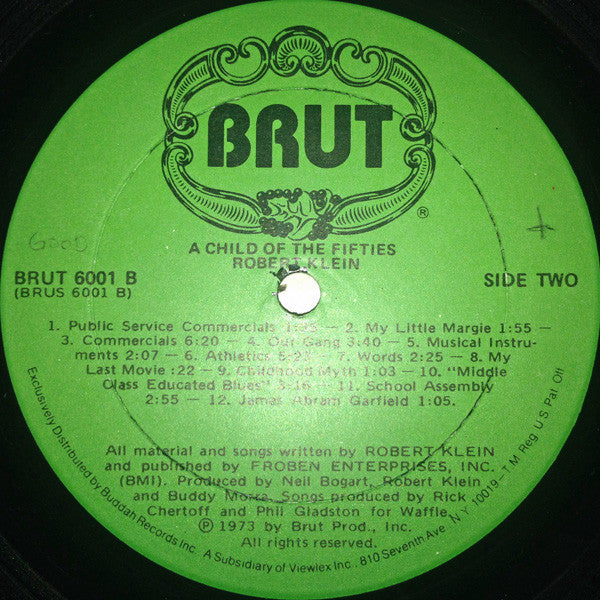 Robert Klein : Child Of The Fifties (LP,Stereo)