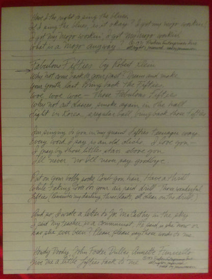 Robert Klein : Child Of The Fifties (LP,Stereo)