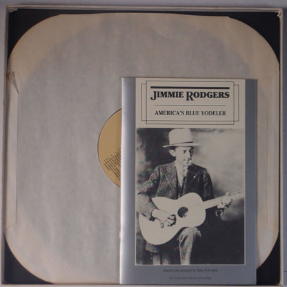 Jimmie Rodgers : On Record: America's Blue Yodeler (LP,Compilation)