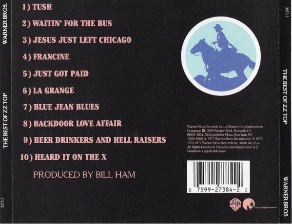 ZZ Top : The Best Of ZZ Top (Compilation,Reissue,Repress)