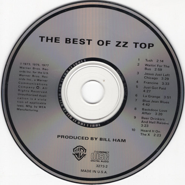ZZ Top : The Best Of ZZ Top (Compilation,Reissue,Repress)