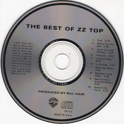 ZZ Top : The Best Of ZZ Top (Compilation,Reissue,Repress)