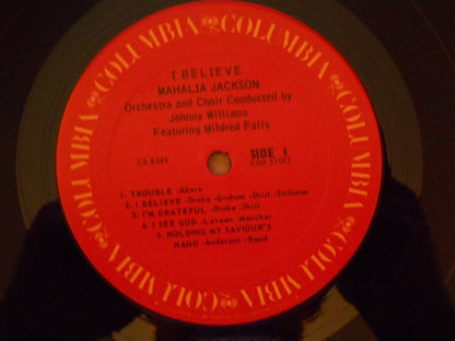 Mahalia Jackson : I Believe (LP,Album,Repress,Stereo)