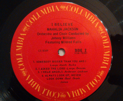 Mahalia Jackson : I Believe (LP,Album,Repress,Stereo)