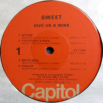 Sweet, The : Give Us A Wink (LP,Album)
