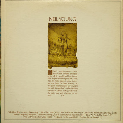 Neil Young : Neil Young (LP,Album,Repress,Stereo)
