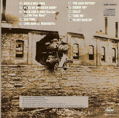 Grand Funk Railroad : Grand Funk Hits (Compilation,Reissue)