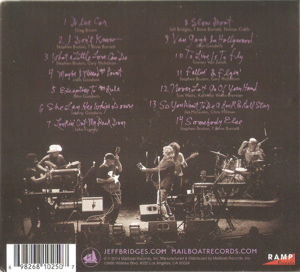 Jeff Bridges & The Abiders : Live (Album)