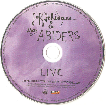 Jeff Bridges & The Abiders : Live (Album)