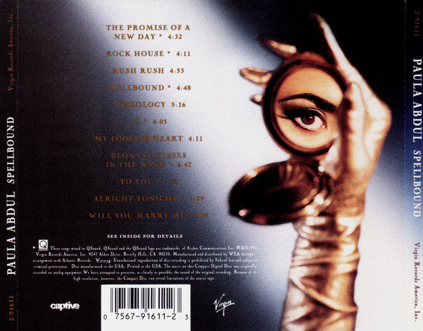 Paula Abdul : Spellbound (Album)