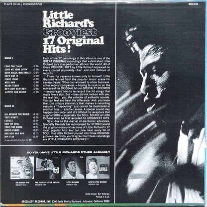 Little Richard : Little Richard's Grooviest 17 Original Hits! (LP,Compilation)