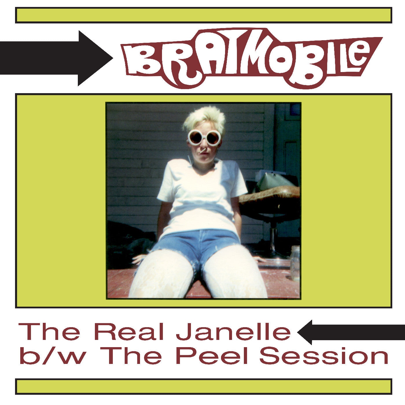 Bratmobile - The Real Janelle &amp; The Peel Session (RSD Black Friday 2025, Maroon LP Vinyl) UPC: 759656080415&nbsp;