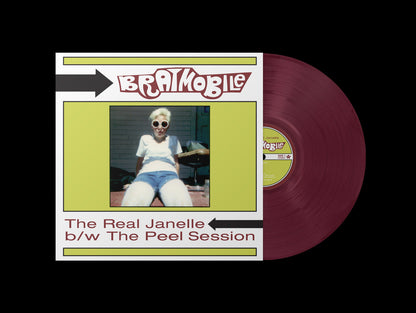 Bratmobile - The Real Janelle &amp; The Peel Session (RSD Black Friday 2025, Maroon LP Vinyl) UPC: 759656080415&nbsp;