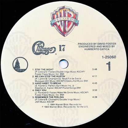 Chicago (2) : Chicago 17 (LP,Album)