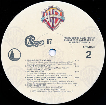 Chicago (2) : Chicago 17 (LP,Album)