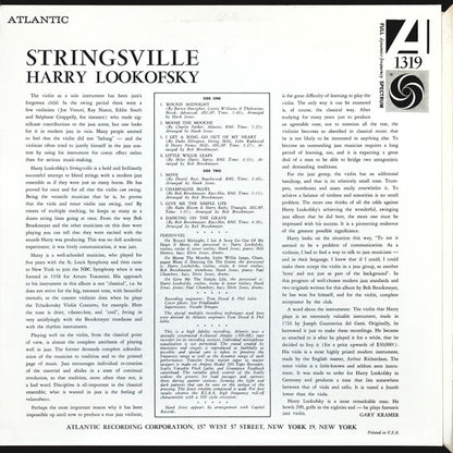 Harry Lookofsky : Stringsville (LP,Album,Mono)