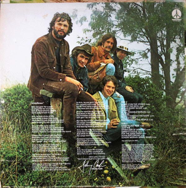 Kris Kristofferson : Me And Bobby McGee (LP,Album,Reissue)