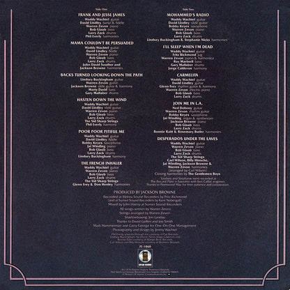 Warren Zevon : Warren Zevon (LP,Album,Stereo)