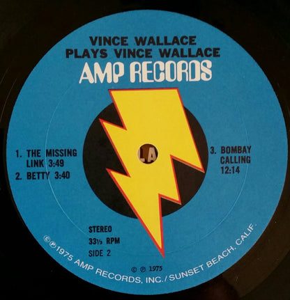 Vince Wallace : Vince Wallace Plays Vince Wallace (LP,Album,Stereo)