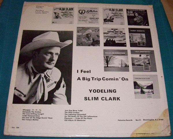 Slim Clark : I Feel A Big Trip Comin' On (LP)