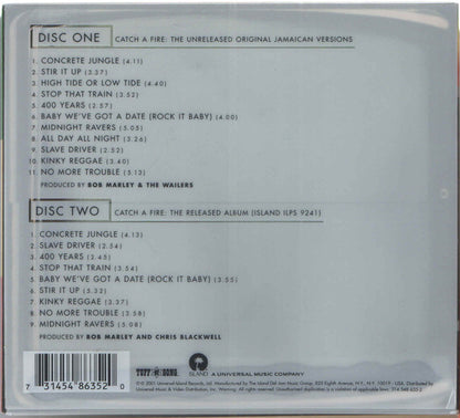 Wailers, The : Catch A Fire (Album)