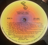 Don Williams (2) : Country Boy (LP,Album,Club Edition)