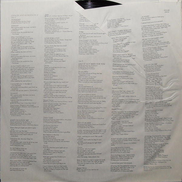 Whispers, The : Love For Love (LP,Album)